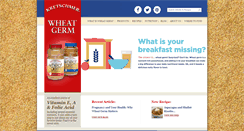 Desktop Screenshot of mywheatgerm.com